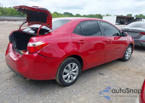 2014 Toyota Corolla Le from USA, damaged, VIN 2T1BURHE4EC050740